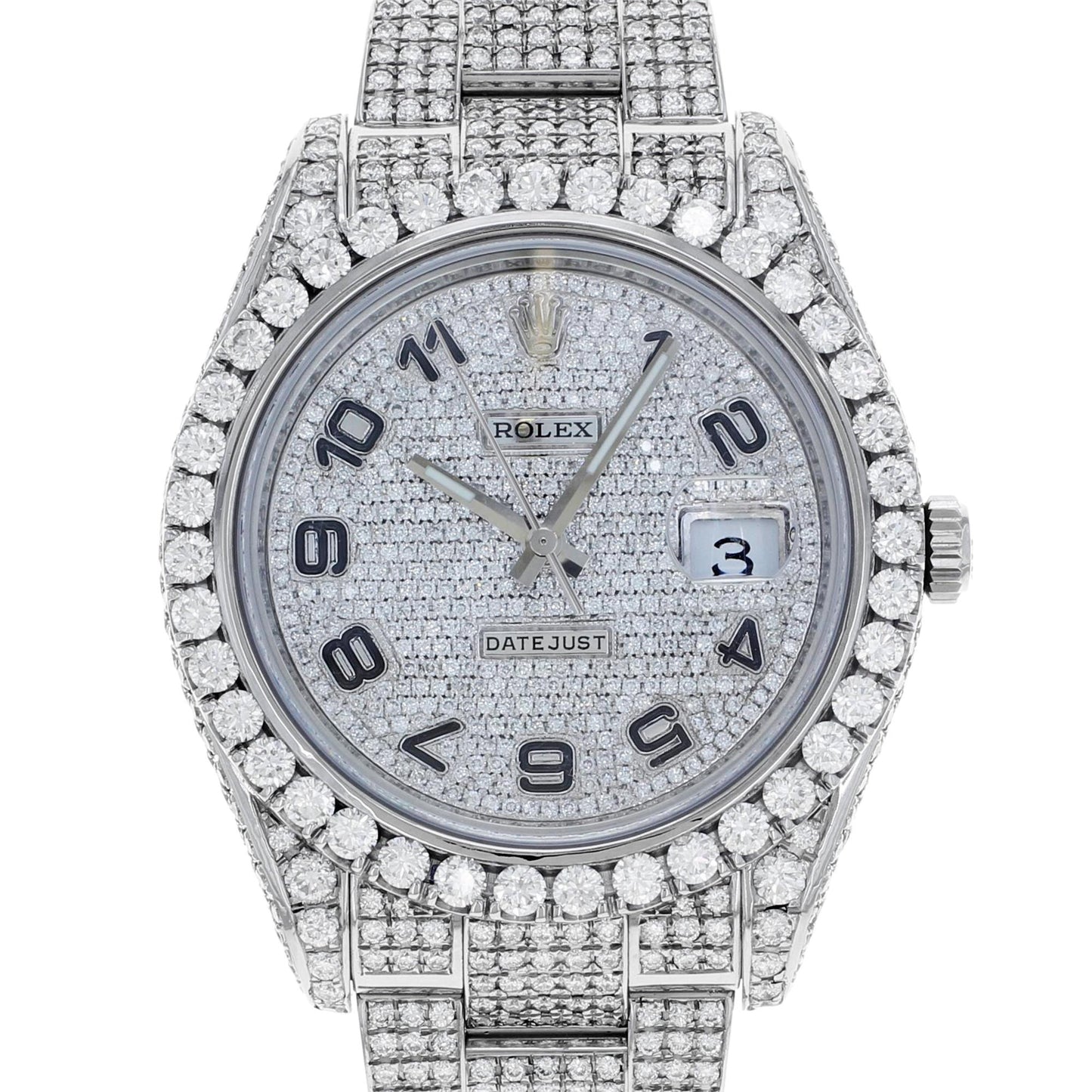 R7 Moissanite Diamond Watch