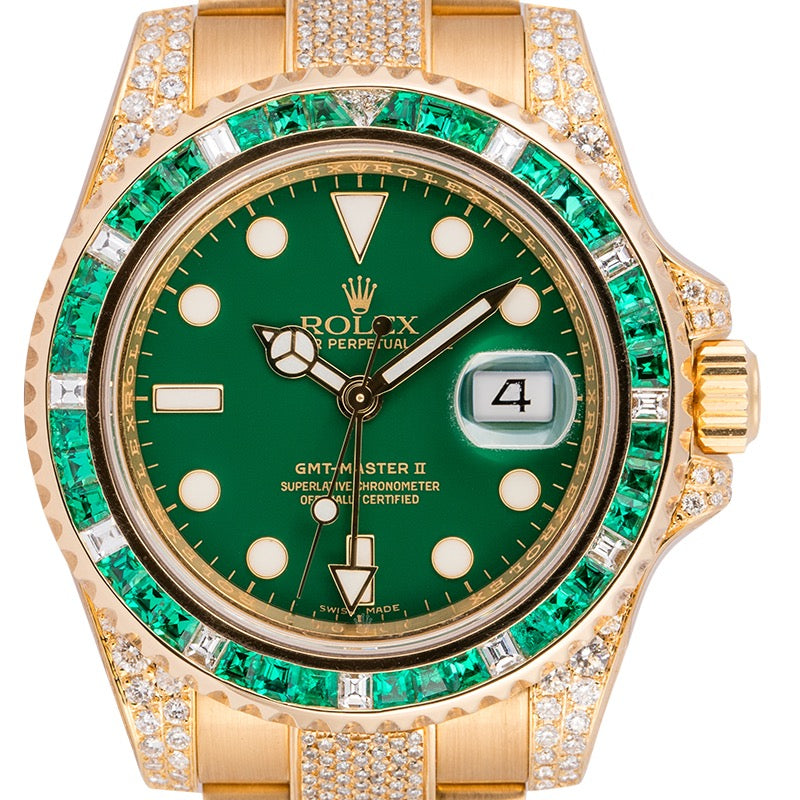 R6 Moissanite Diamond Watch
