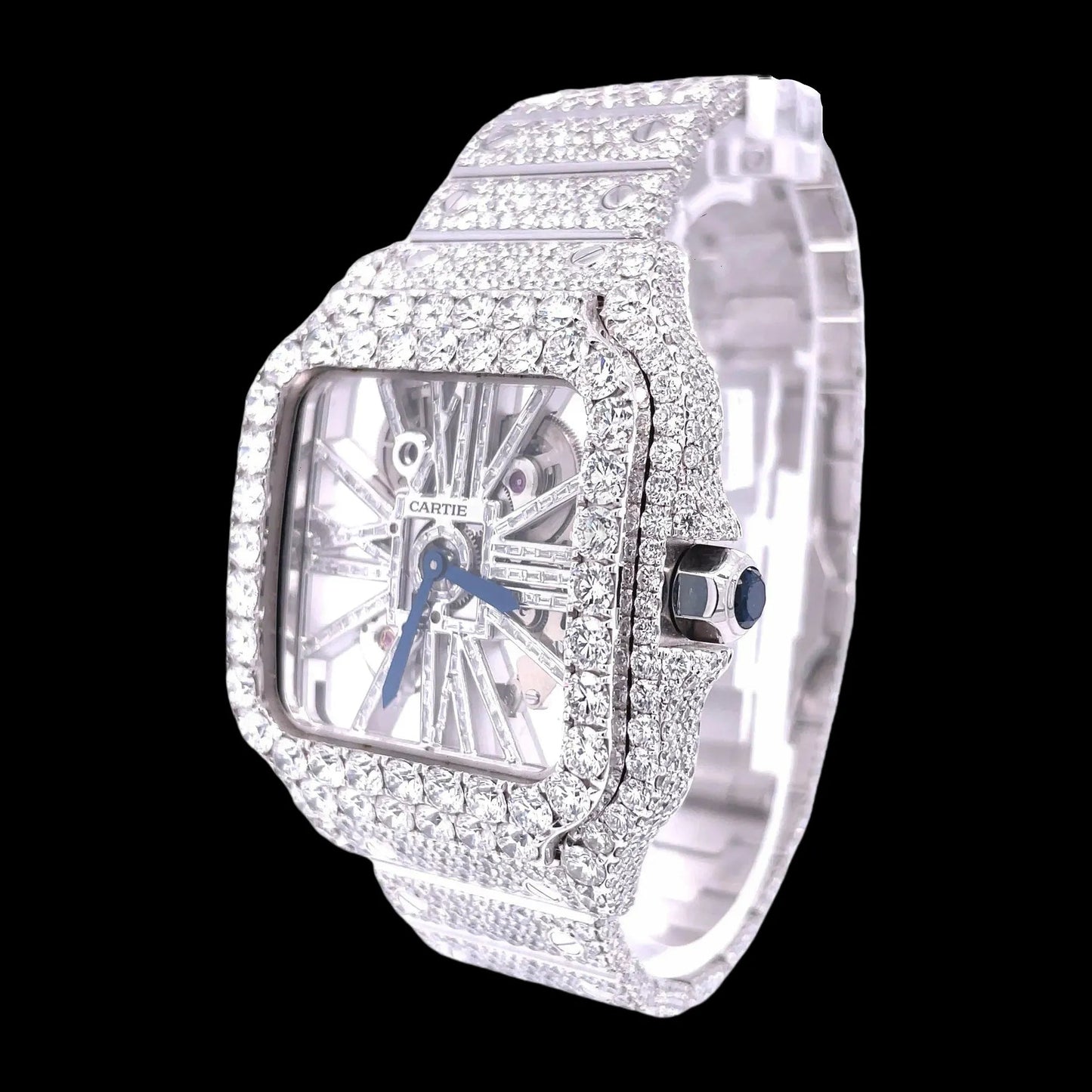 C14 Moissanite Diamond Watch