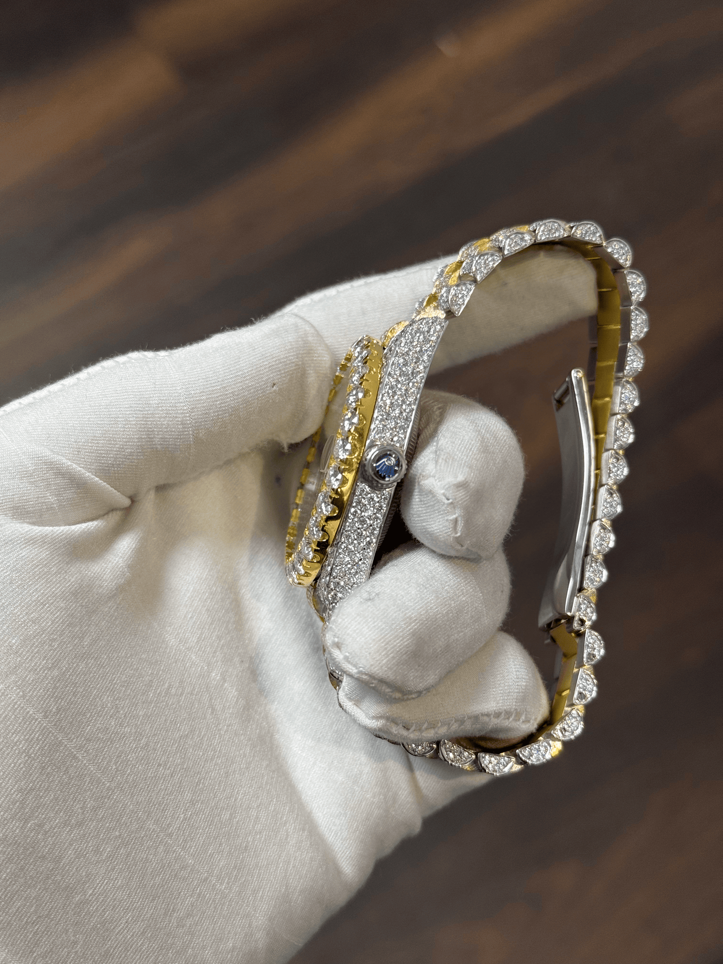 R4 Moissanite Diamond Watch