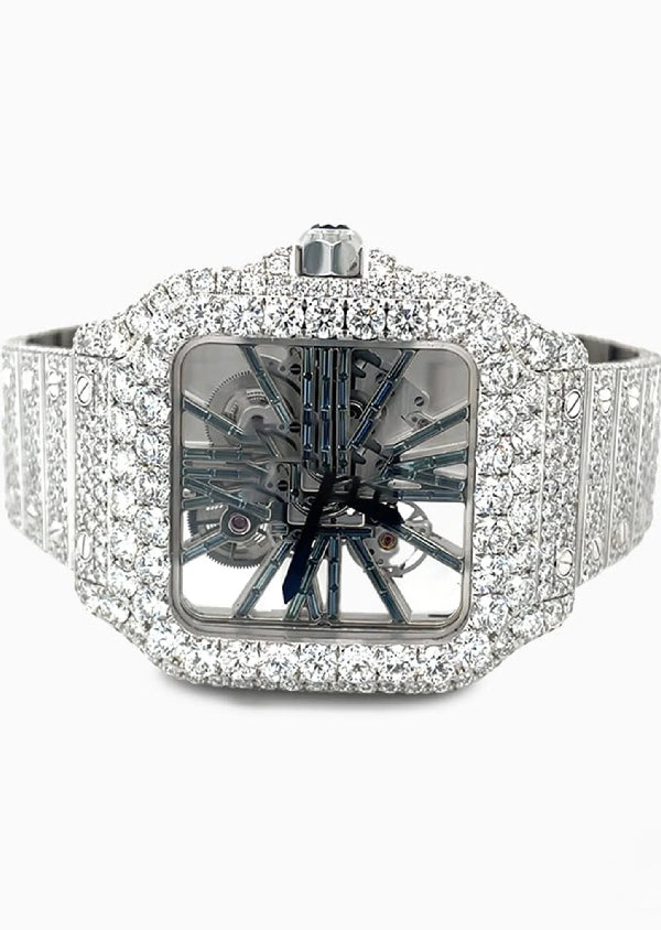 C14 Moissanite Diamond Watch