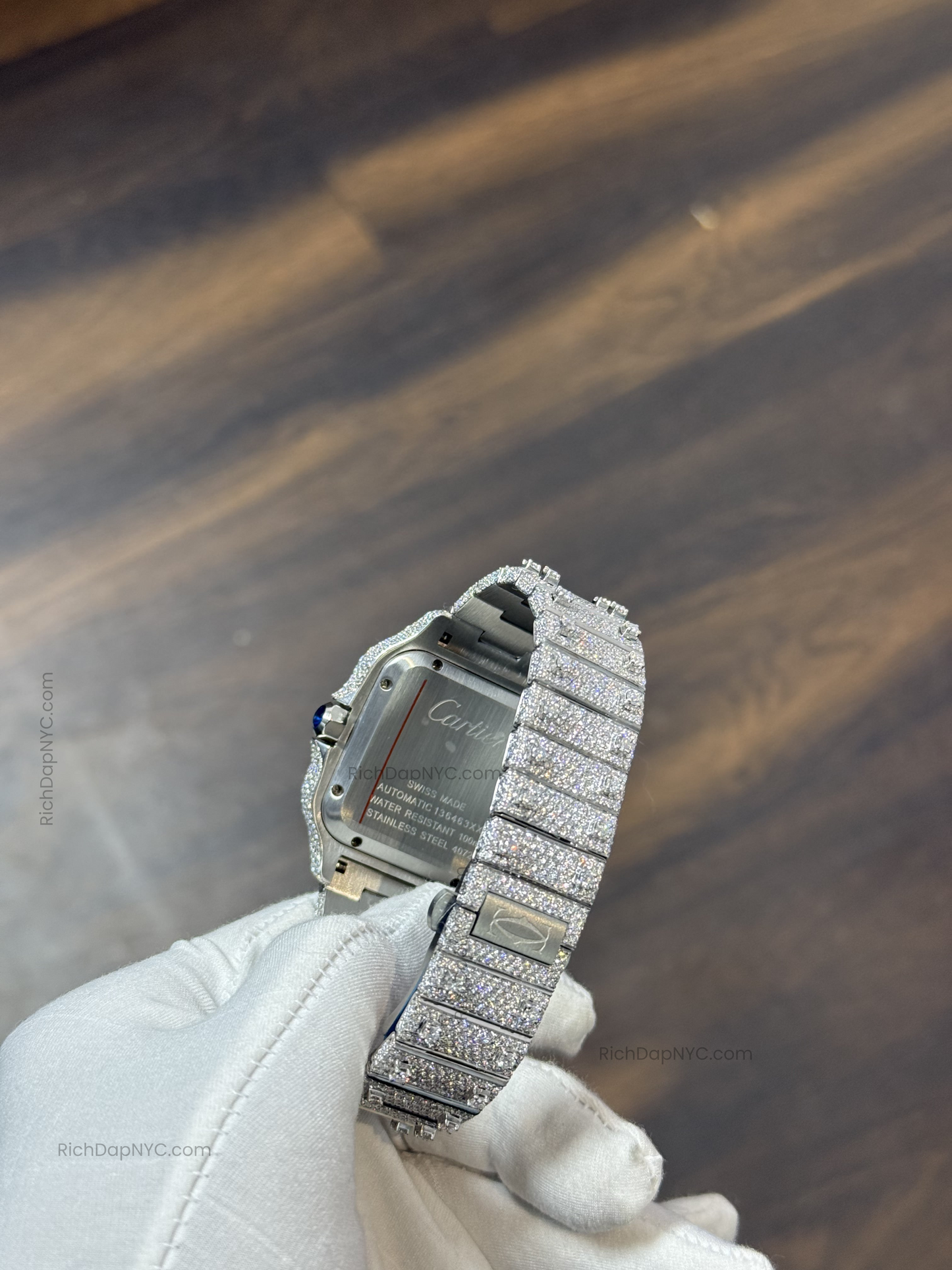 C8 Moissanite Diamond Watch