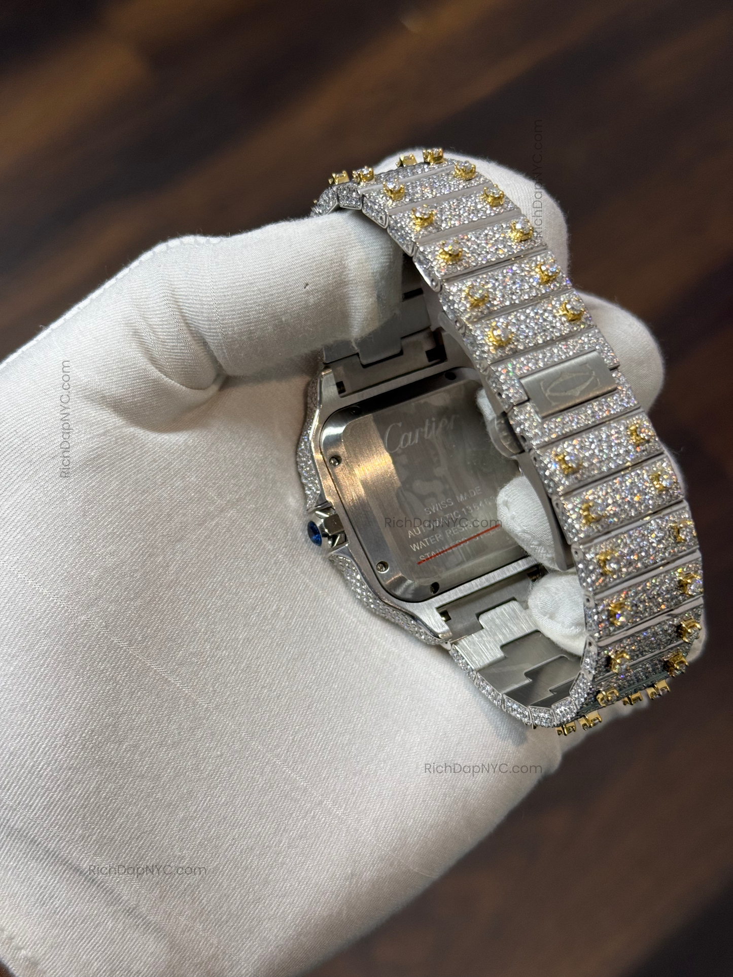 C1 Moissanite Diamond Watch