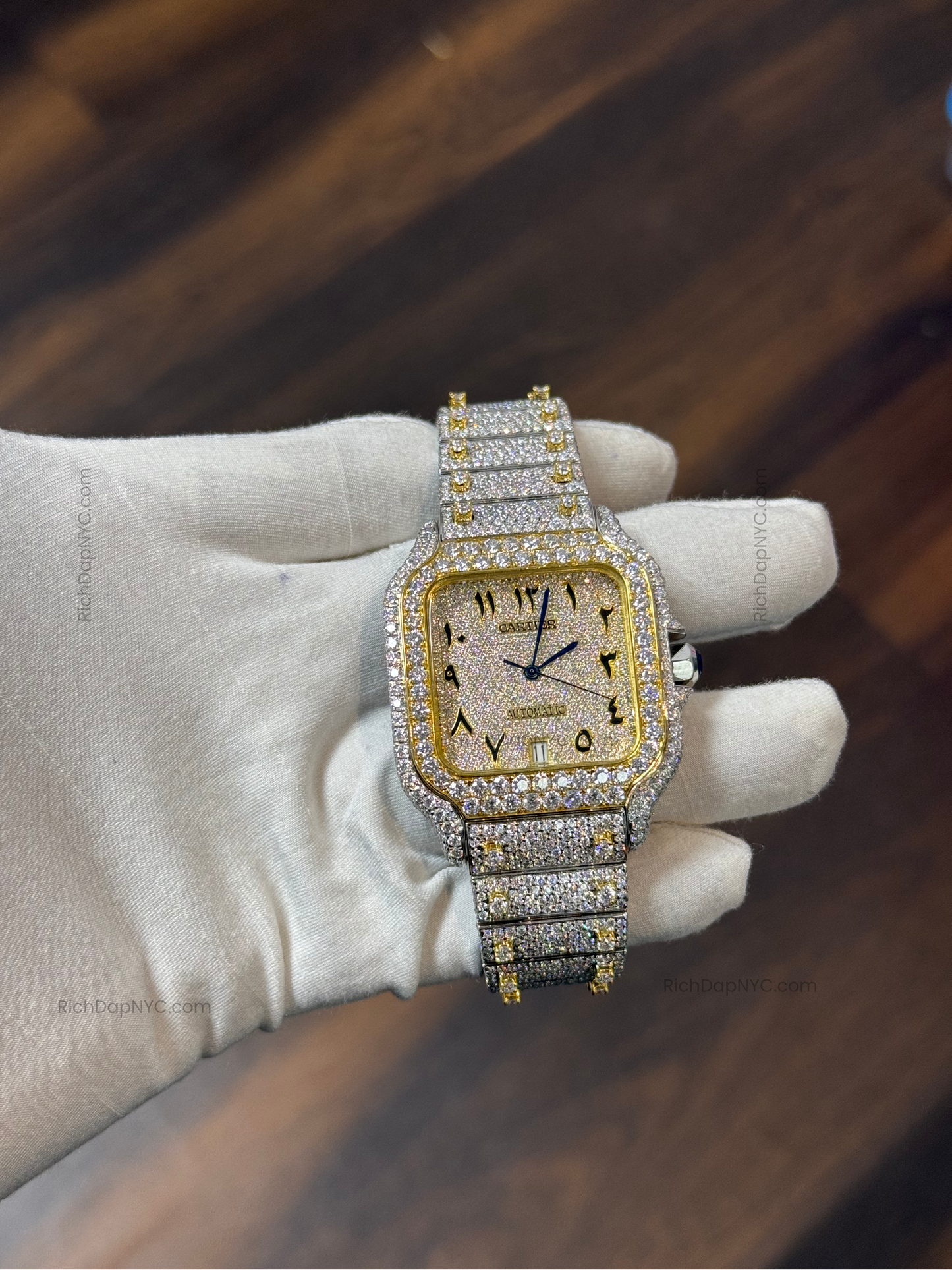 C1 Moissanite Diamond Watch