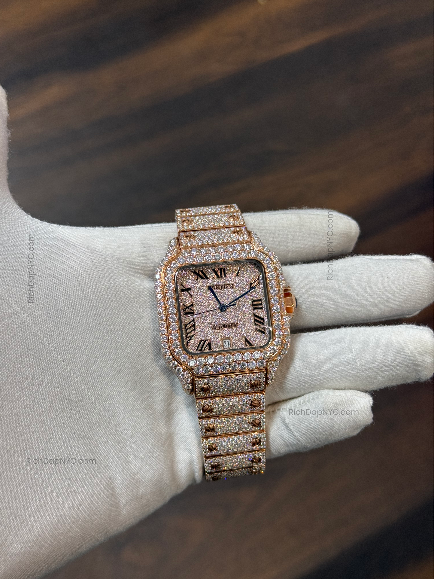 C5 Moissanite Diamond Watch