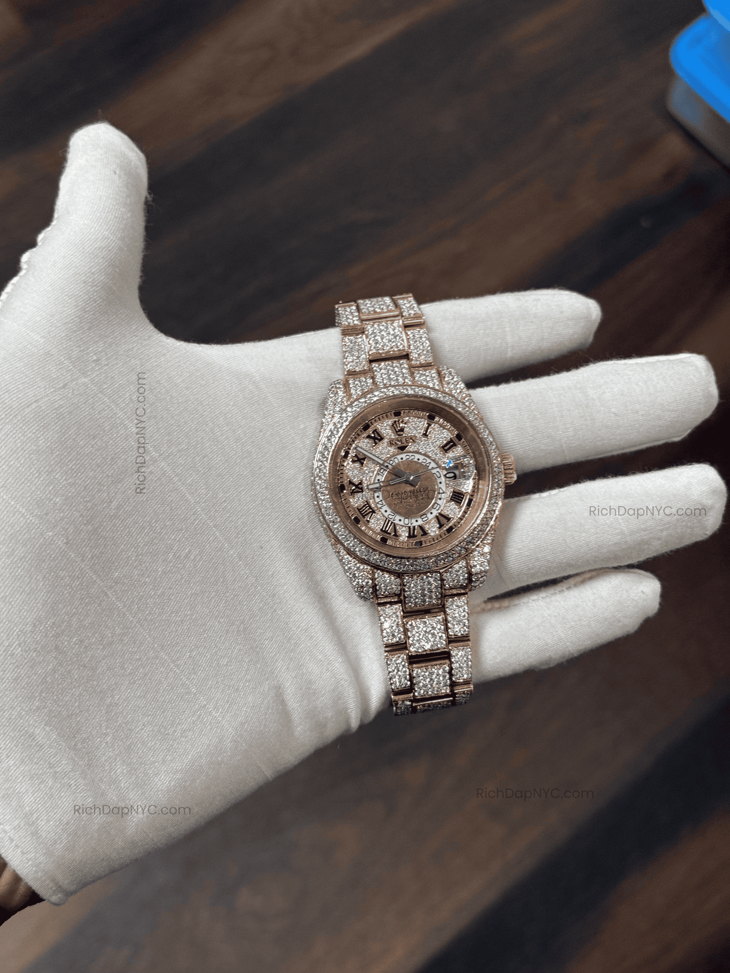 R2 Moissanite Diamond Watch