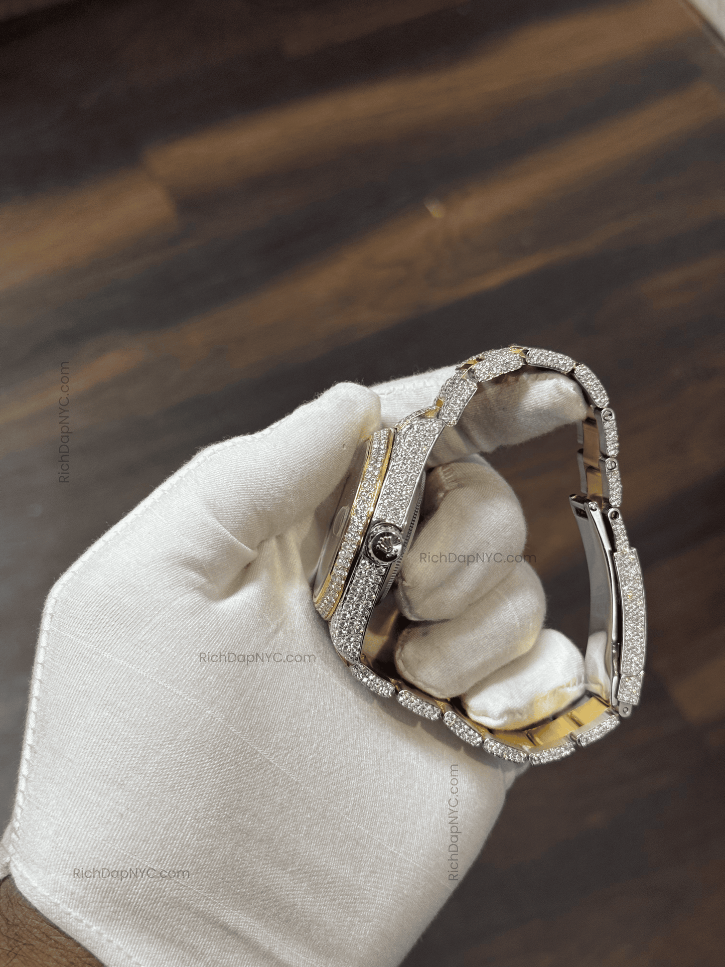 R1 Moissanite Diamond Watch