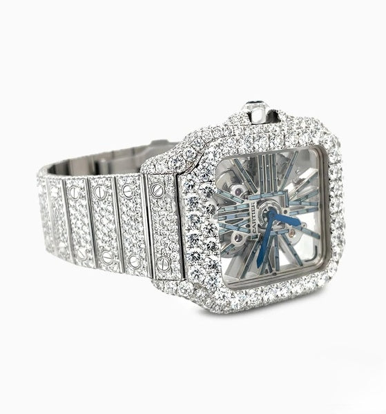 C6 Moissanite Diamond Watch