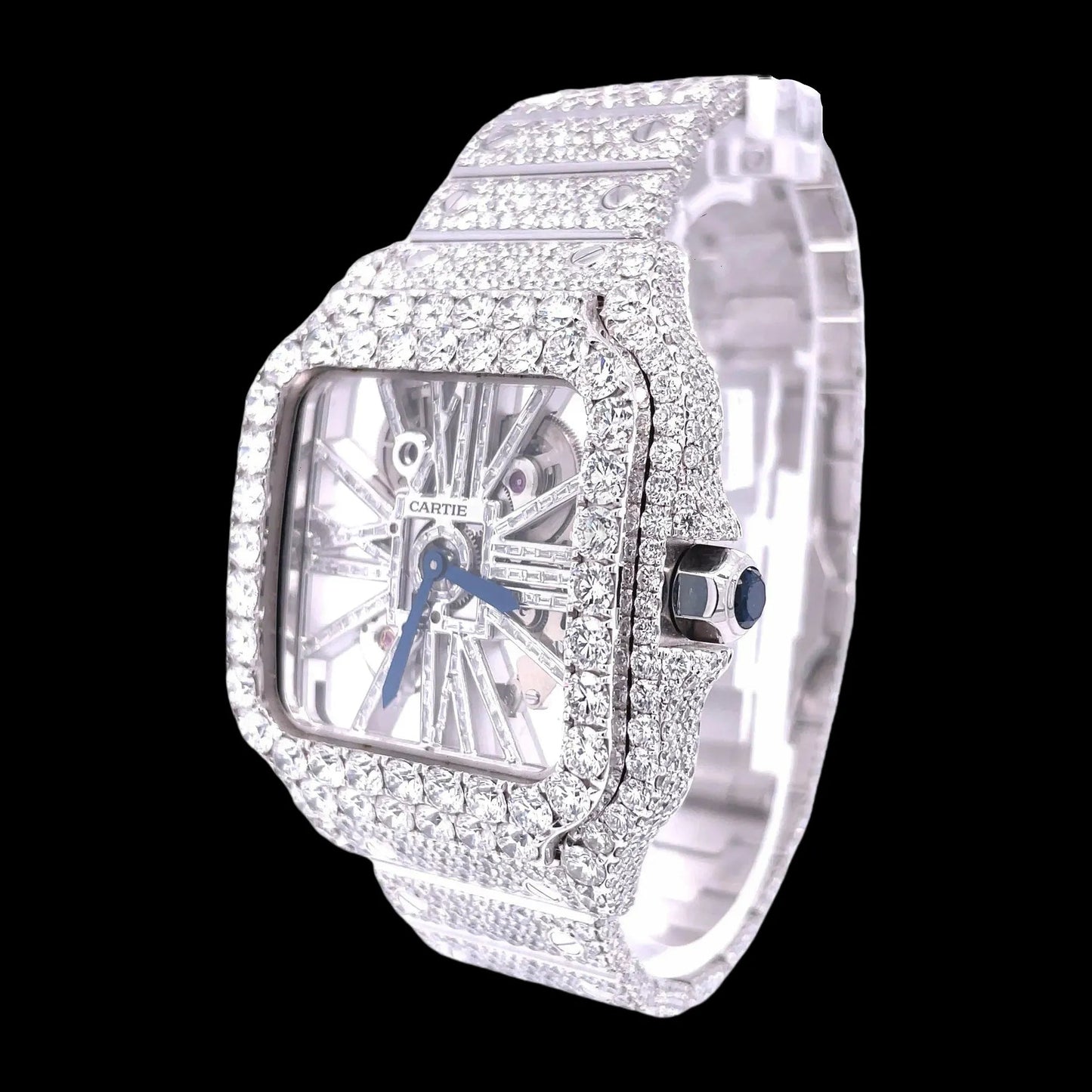 C6 Moissanite Diamond Watch