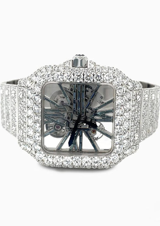 C6 Moissanite Diamond Watch